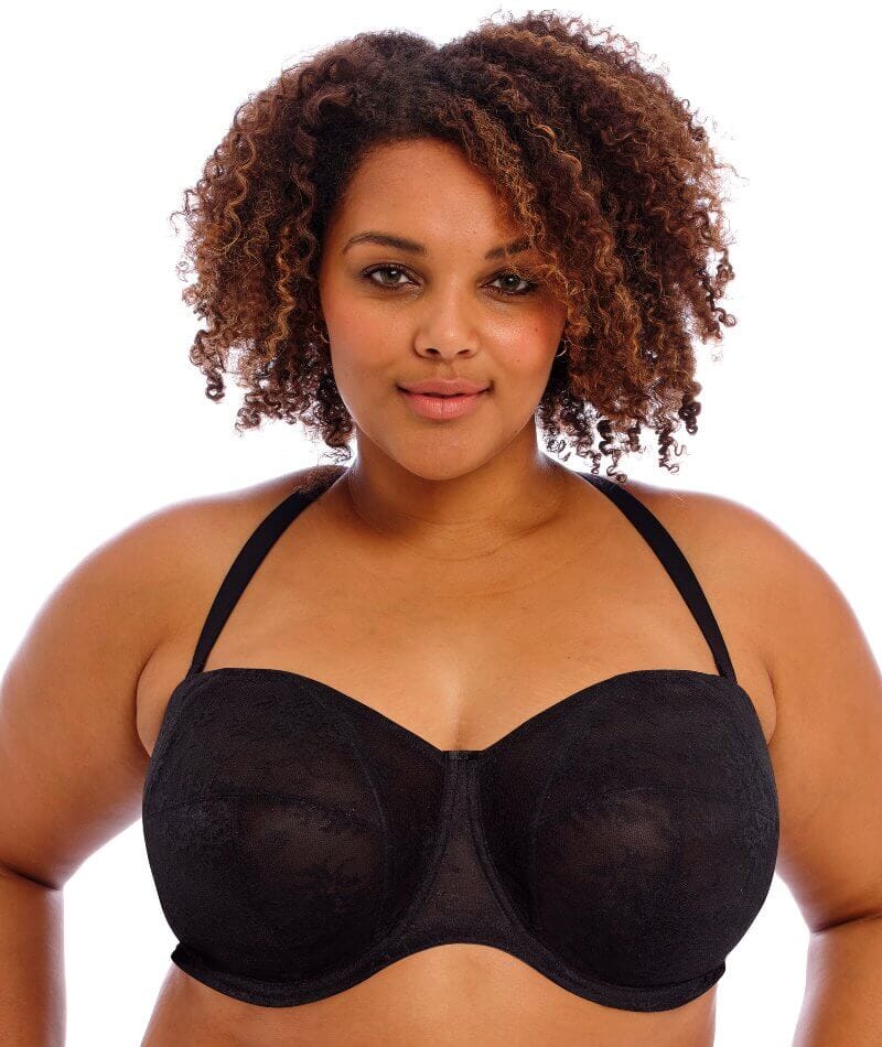 Goddess Verity Underwired Strapless Bra - Black Bras 