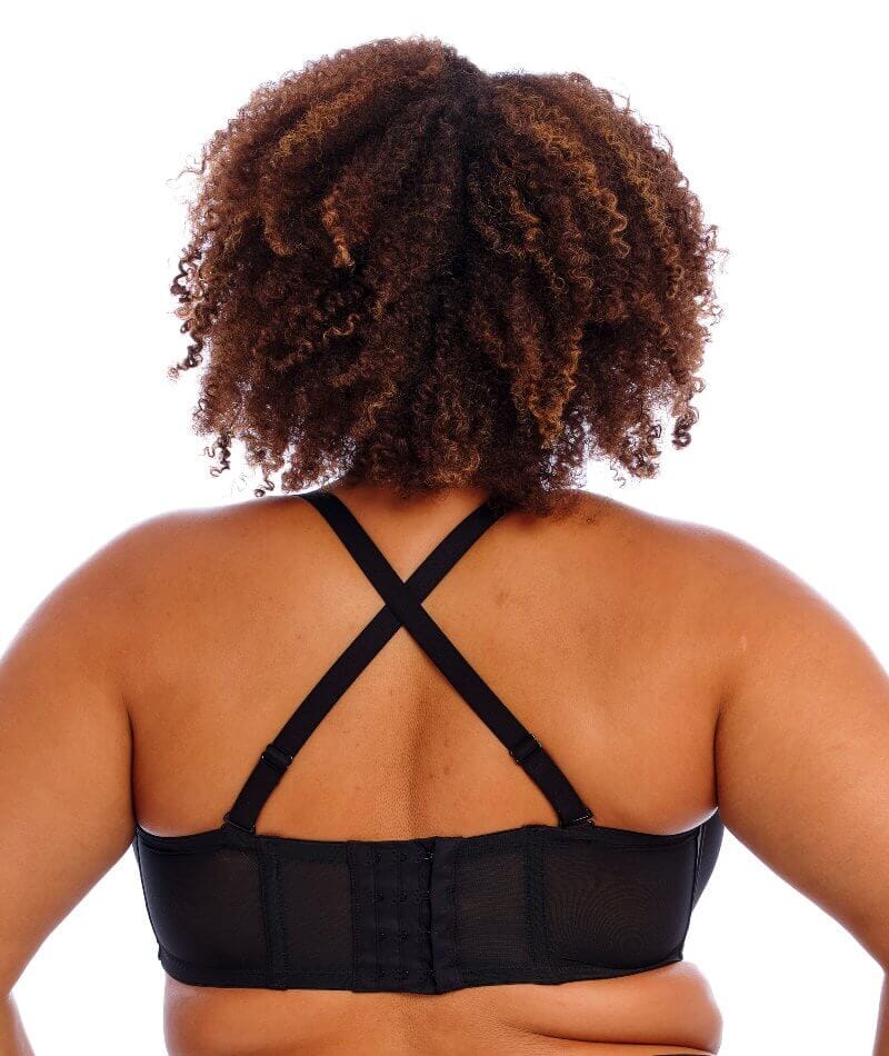 Goddess Verity Underwired Strapless Bra - Black Bras 