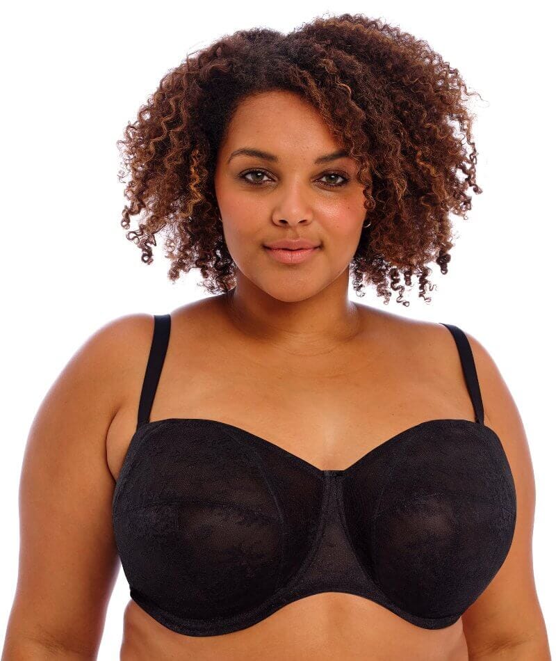 Goddess Verity Underwired Strapless Bra - Black Bras 