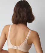 Triumph Triaction Wellness Wire-free Sports Bra - Neutral Beige