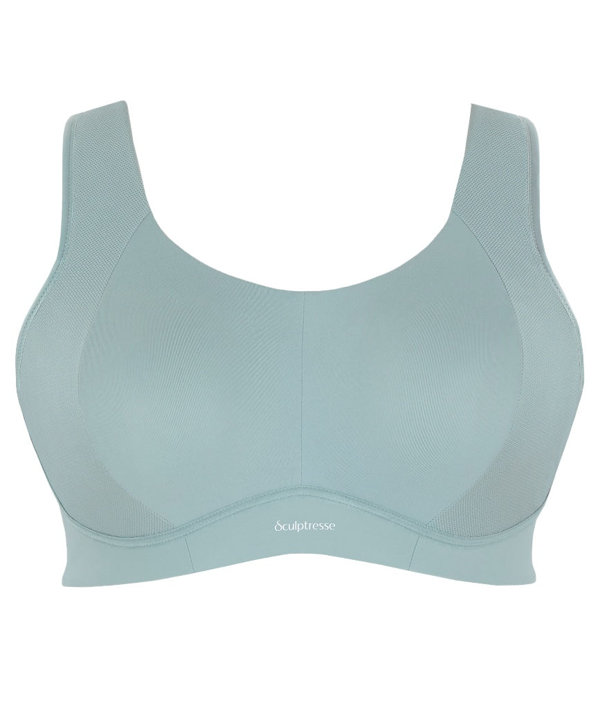 Sculptresse Thrive Non Padded Underwired Sports Bra - Pale Green