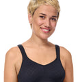 Amoena Tiana Wire-Free Bra - Black