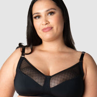 Hotmilk Lunar Eclipse Nursing Wire-Free Bra - Black