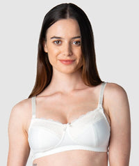 Hotmilk Show Off Nursing & Maternity Wire-Free Bra - Ivory