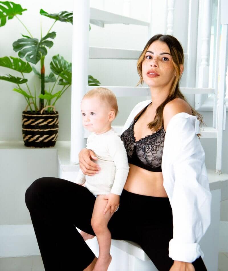 Hotmilk Temptation Maternity & Nursing Bra - Black Bras 