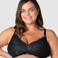 Hotmilk Warrior 2.0 Flexfit Wire-Free Nursing  Bra - Black