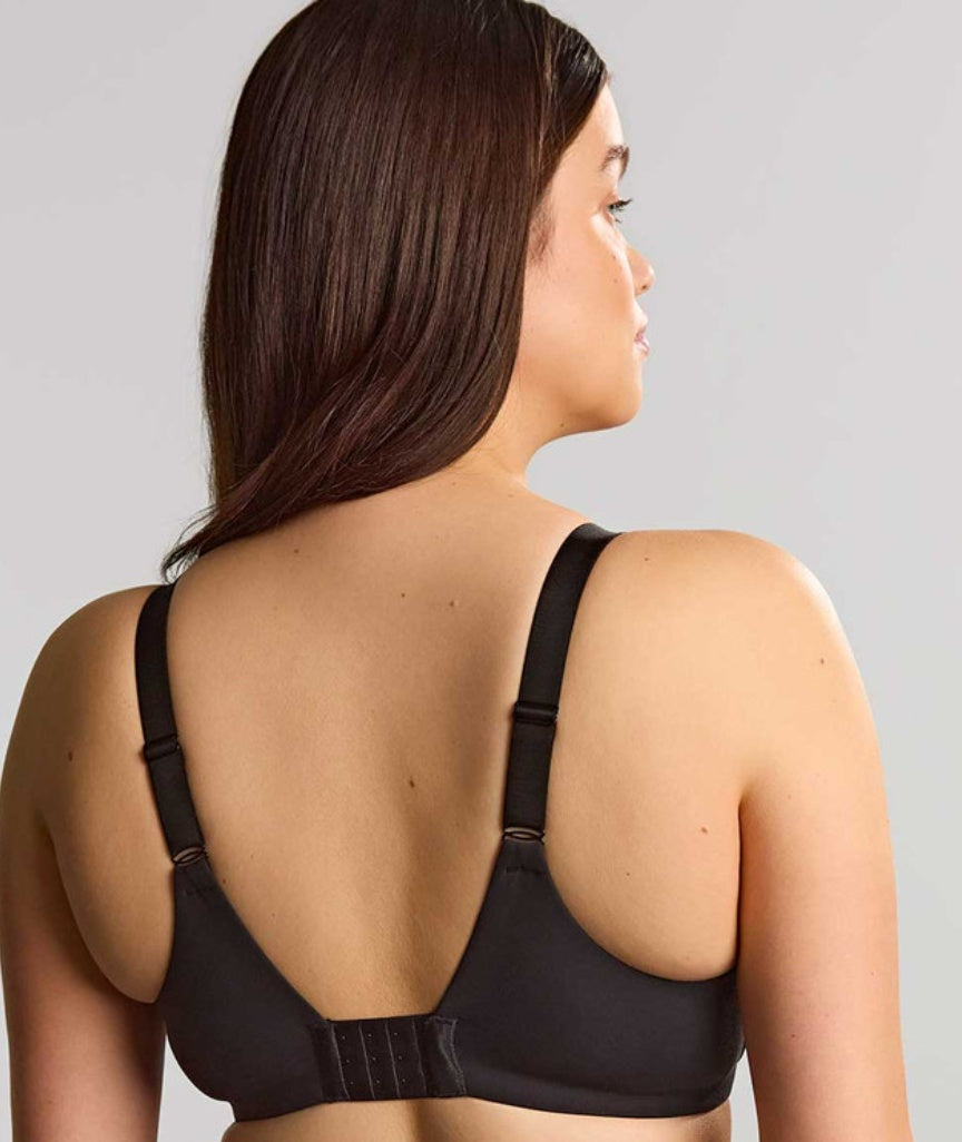 Panache Dream Comfort Full Cup Underwired Bra - Black