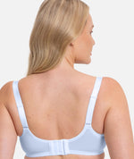 Triumph Embroidered Minimizer Bra - Pure Blue
