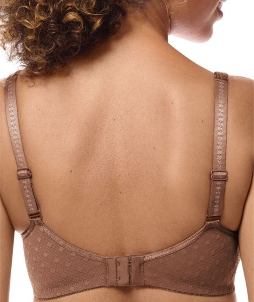 Amoena Tiana Wire-Free Bra - Mocha