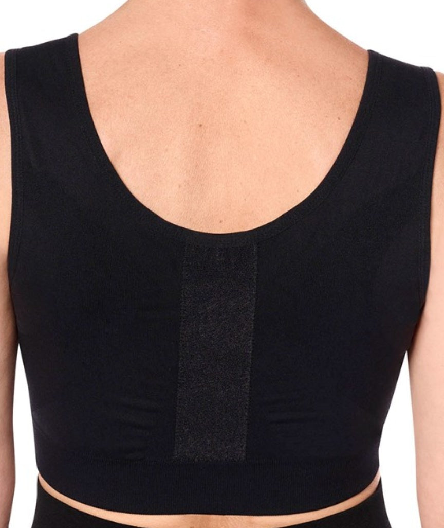 Amoena Sina Post Surgery Bra - Black