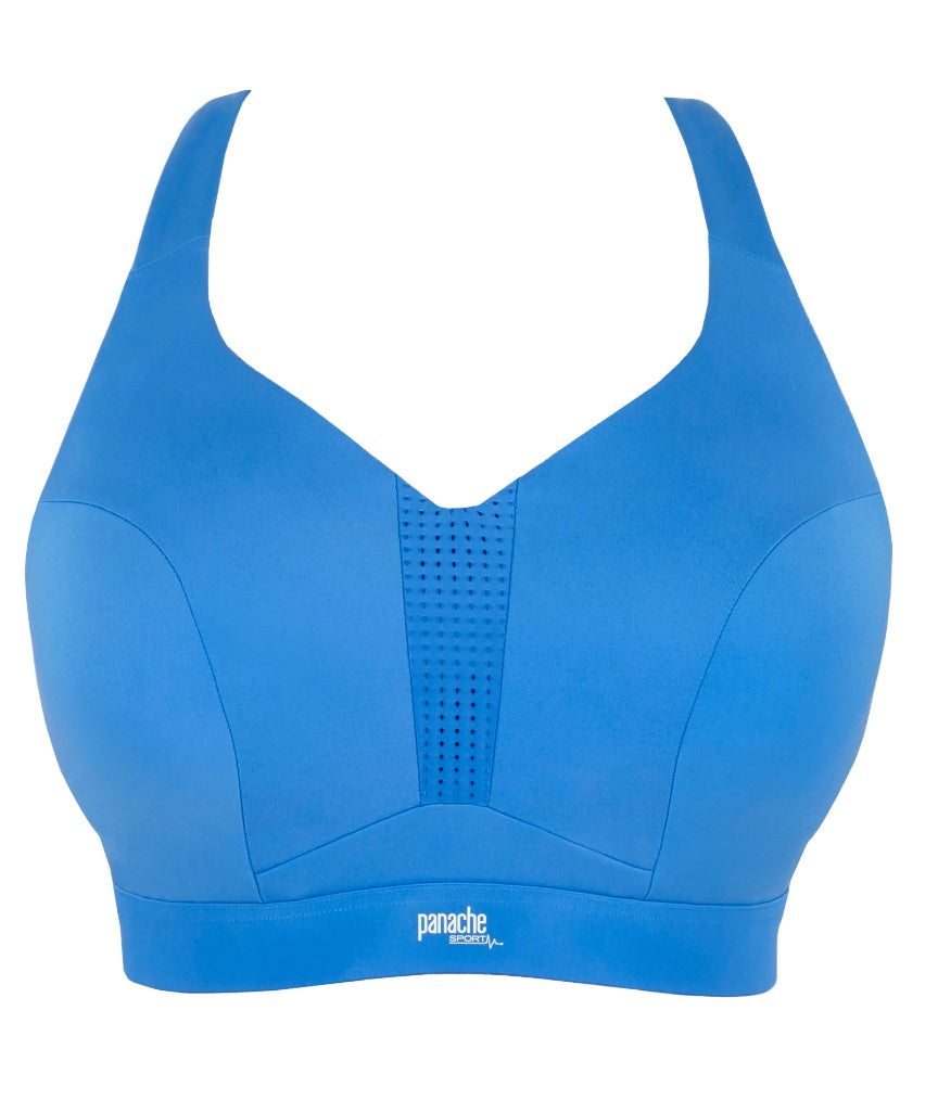 Panache Sport Endurance Ultra Perform Non Padded Underwire Sports Bra - Azure