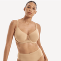 Nala Knockout Padded T-shirt Bra - Almond Milk
