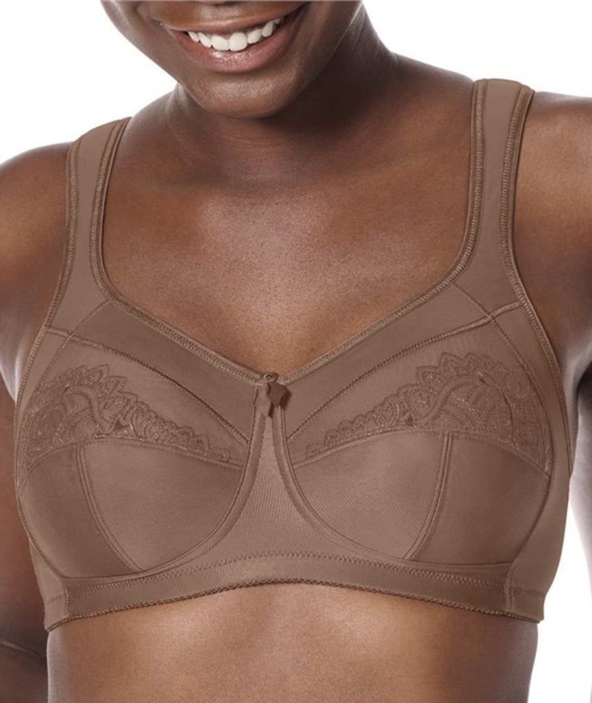 Amoena Isadora Wire-Free Bra - Mocha
