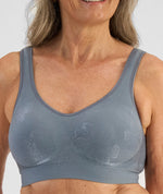 Playtex Comfort Revolution Contour Wire-free 2 Pack Bra - Smokey Mauve/Granite Blue