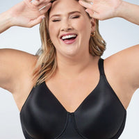 Leading Lady Molded Padded Seamless Wire-free Bra - Black