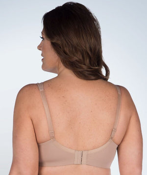 Leading Lady Lightly Padded Wirefree T-Shirt Bra - Warm Taupe Bras 