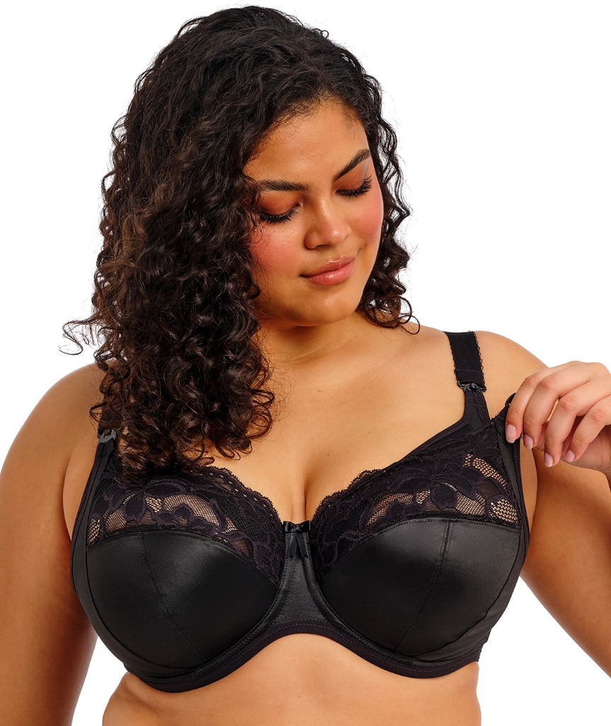 Elomi Molly Underwired Nursing Bra - Black