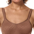 Amoena Tiana Wire-Free Bra - Mocha