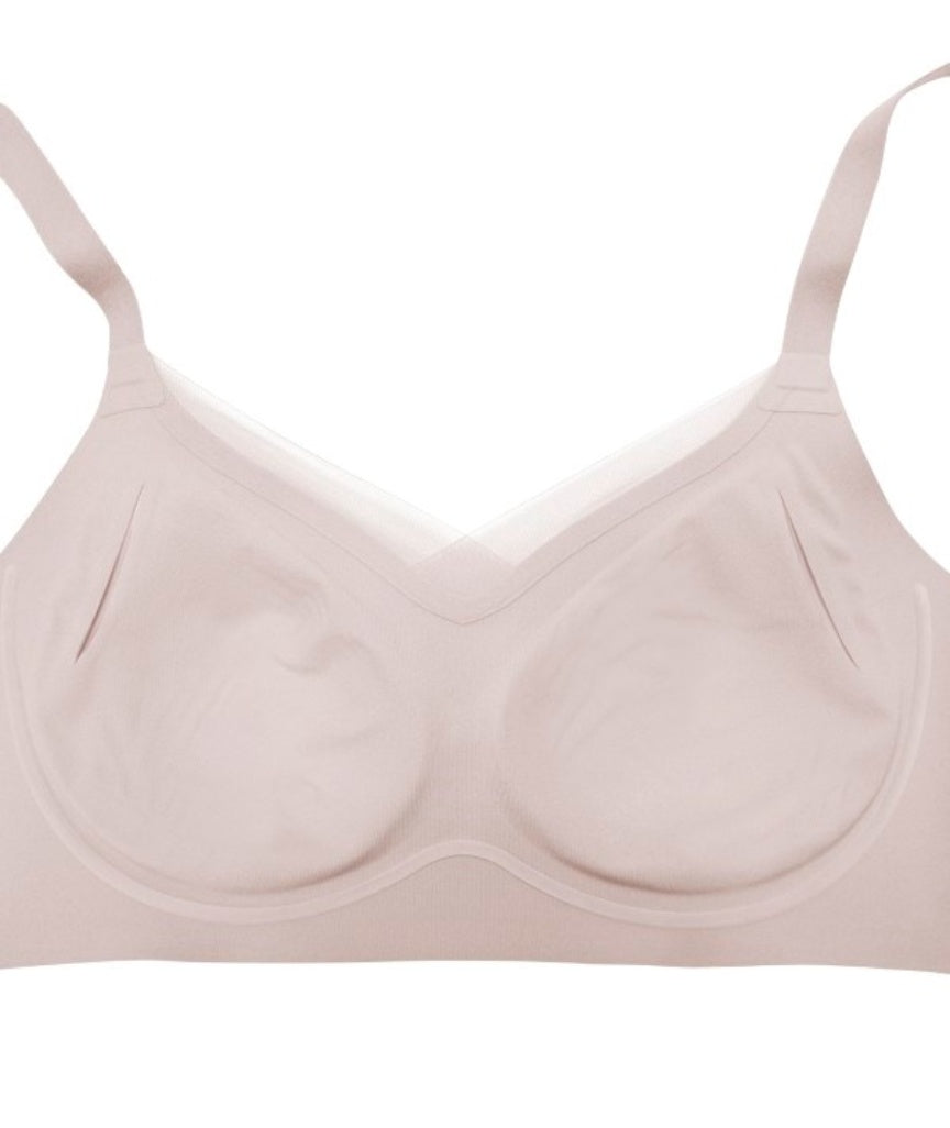 Amoena Wave Magic Non-Wired Bra - Light Mauve