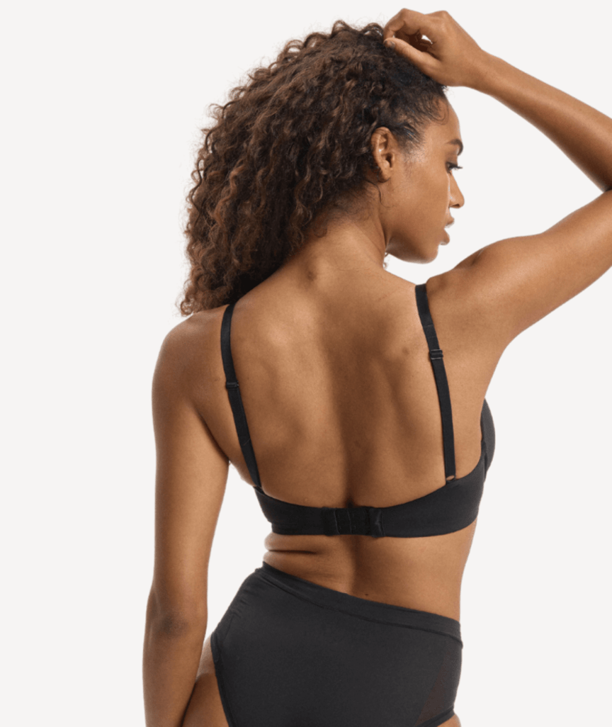 Nala Padded Flexiwire Bra Bras - Licorice