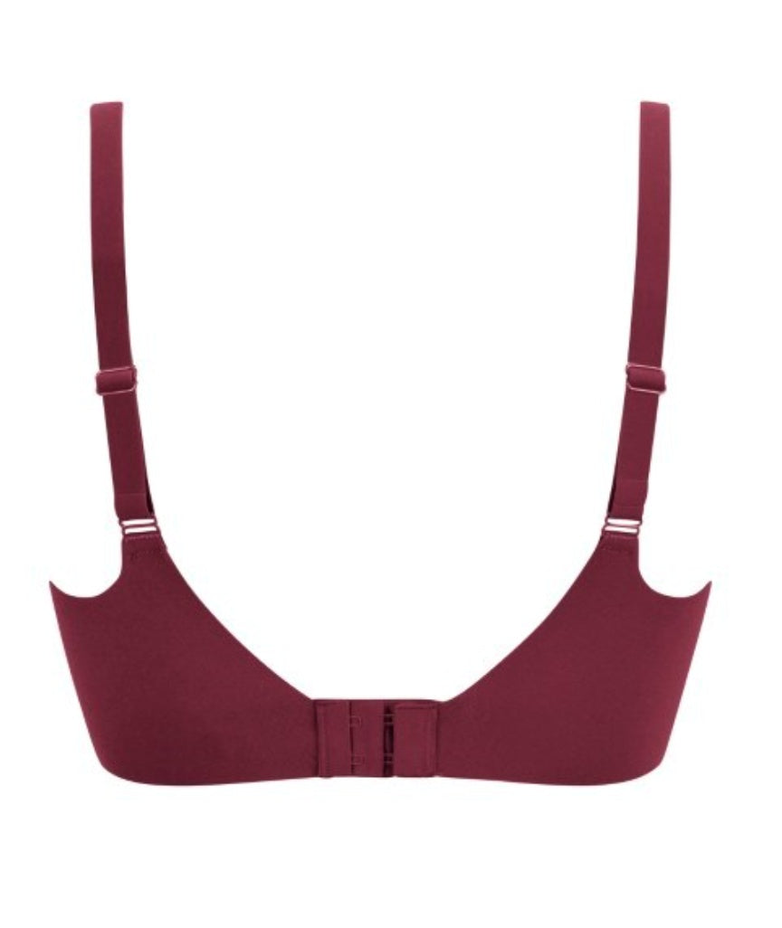 Amoena Wave Pure Non-Wired Bra - Ruby