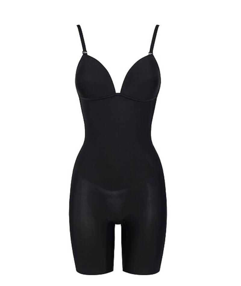 Nancy Ganz Body Define Backless Jumpsuit - Black Shapewear 