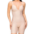 Nancy Ganz Body Define Backless Jumpsuit - Warm Taupe