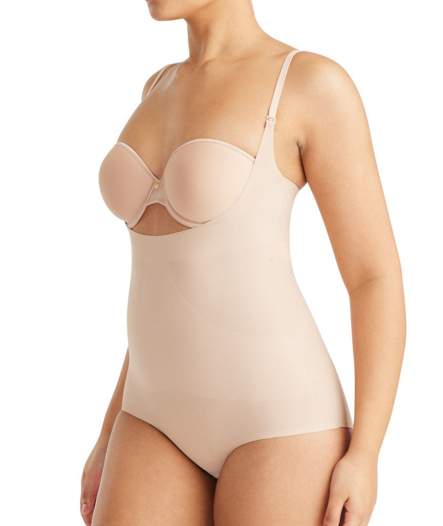 Nancy Ganz Revive Smooth Underbust Bodysuit - Warm Taupe