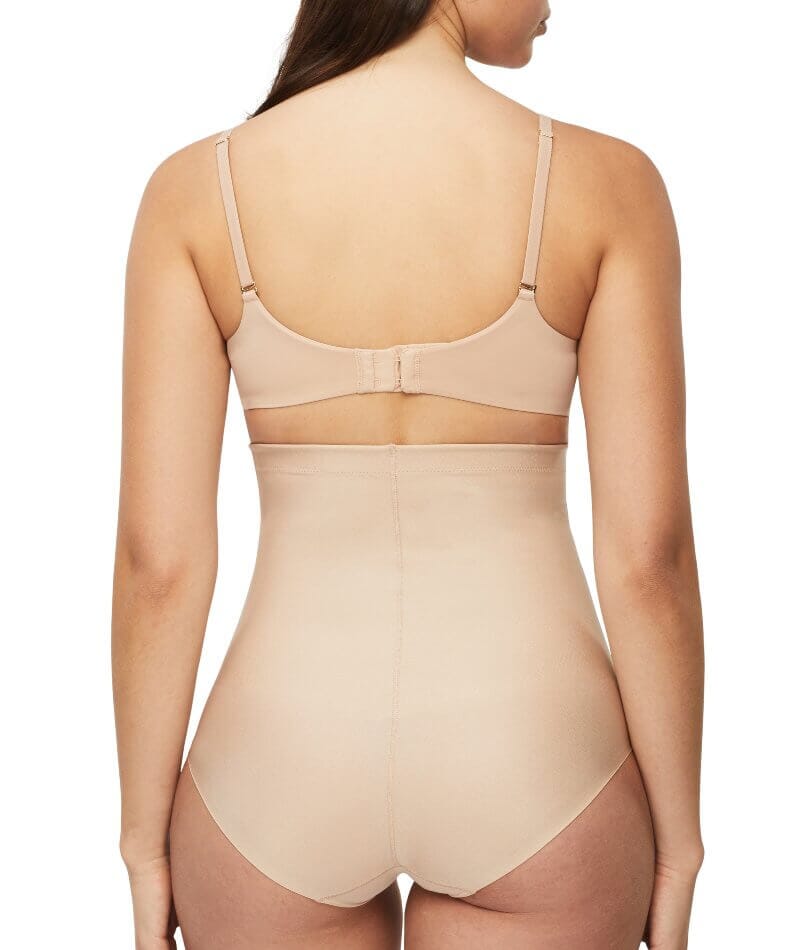 Nancy Ganz X-Factor High Waisted Brief - Warm Taupe - Curvy