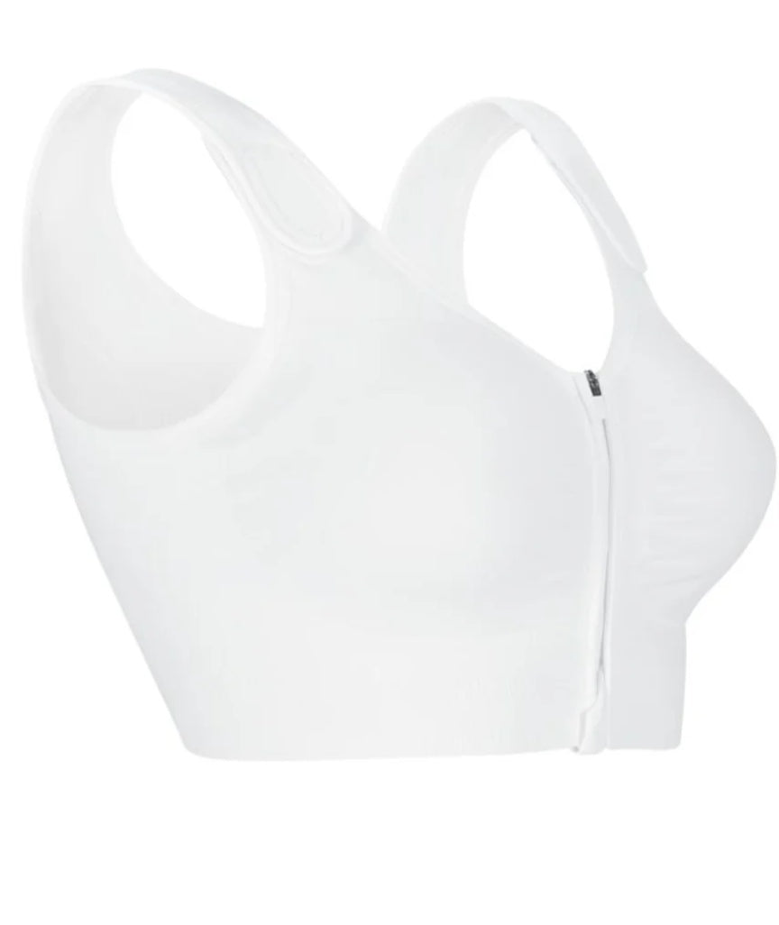 Amoena Leyla Post Surgery Bra - White