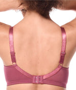 Amoena Nancy Wire-Free Bra - Dark Rouge