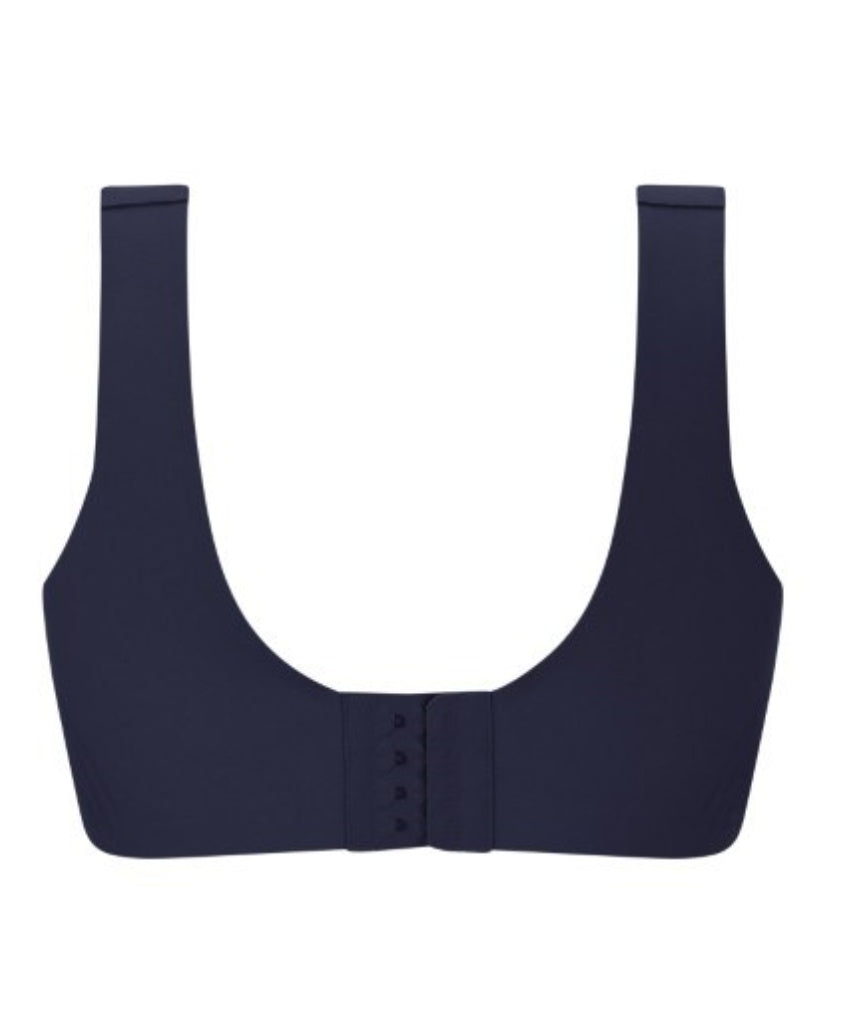 Amoena Linda Wire-Free Bra - Dark Blue