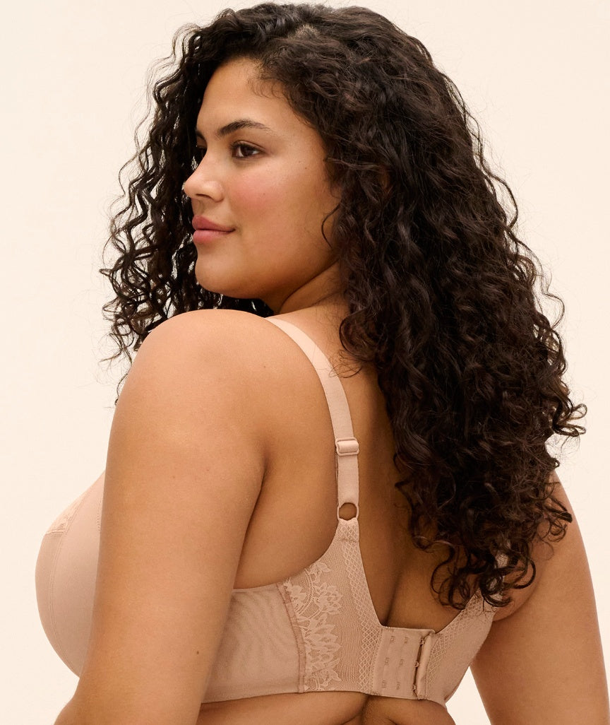 Elomi Nerina Underwire Stretch Plunge Bra - Sahara