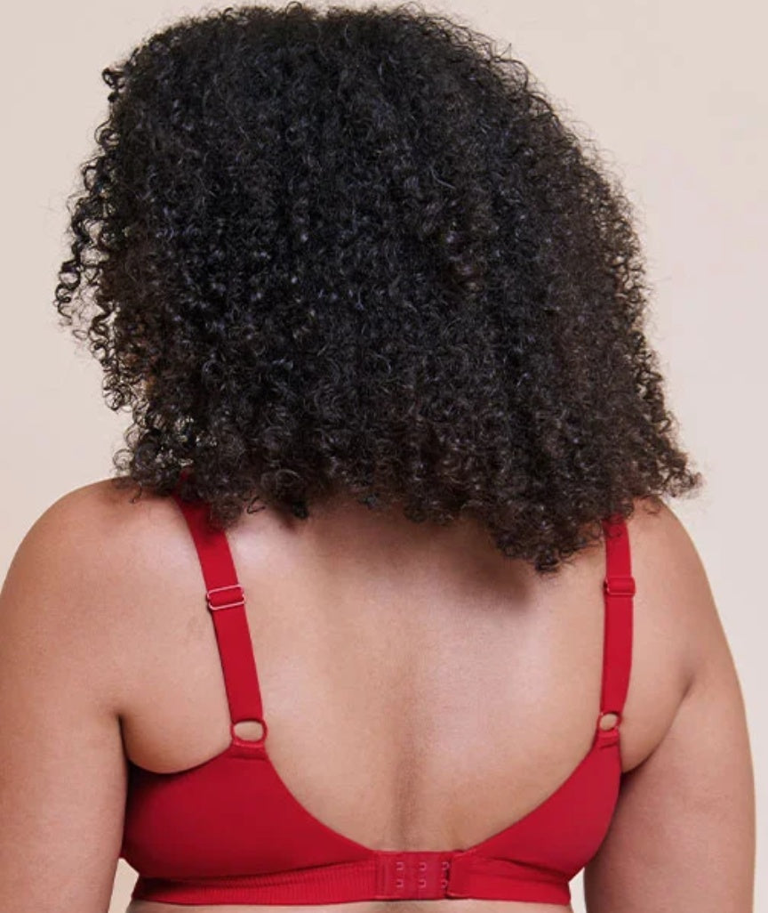 Curvy Kate Zen Wire-free Bralette - Red