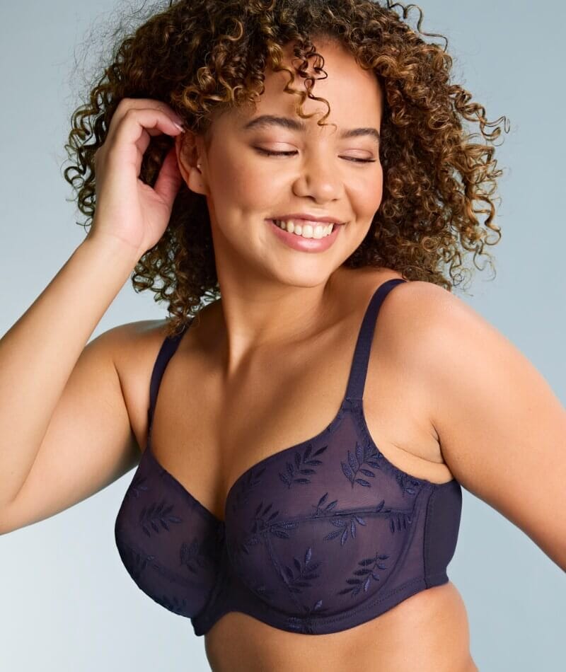 Panache Tango Underwired Balconnet Bra - Navy Bras 