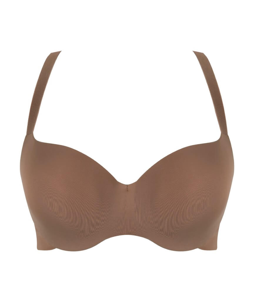 Panache 365 Underwired T-Shirt Bra - Cocoa