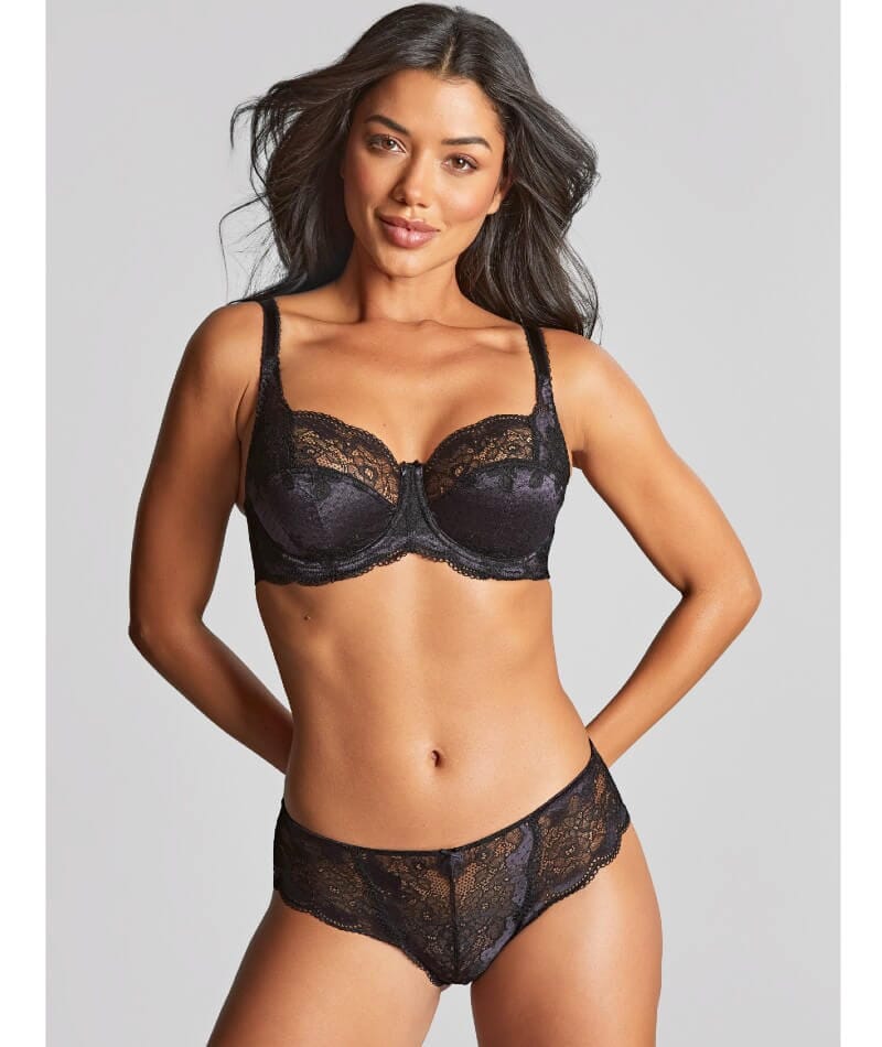 Panache Clara Full Cup Underwired Bra - Black Bras 