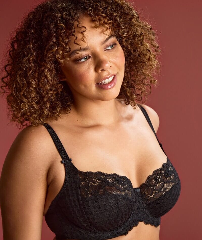 Panache Envy Full Cup Underwire Bra - Black Bras 