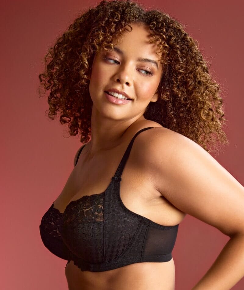 Panache Envy Full Cup Underwire Bra - Black Bras 