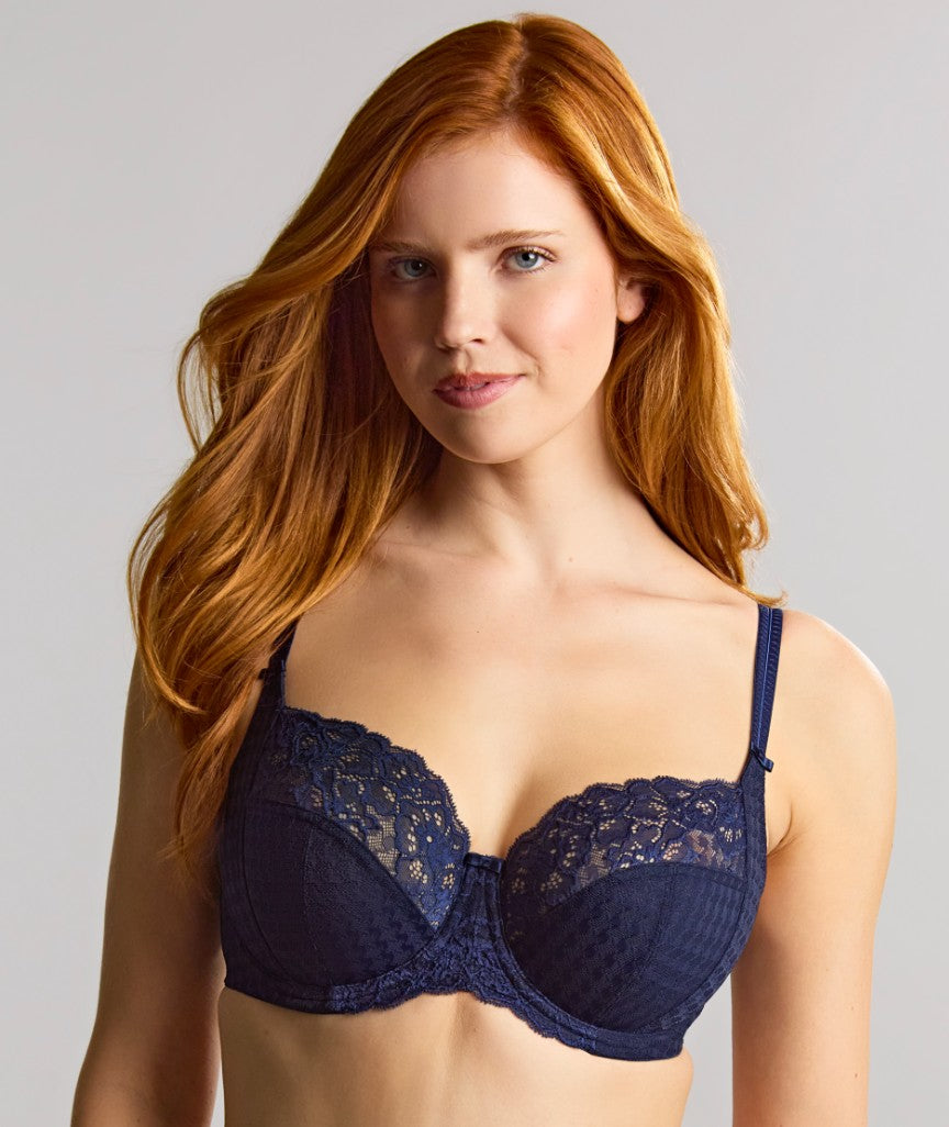 Panache Envy Full Cup Underwire Bra - Navy