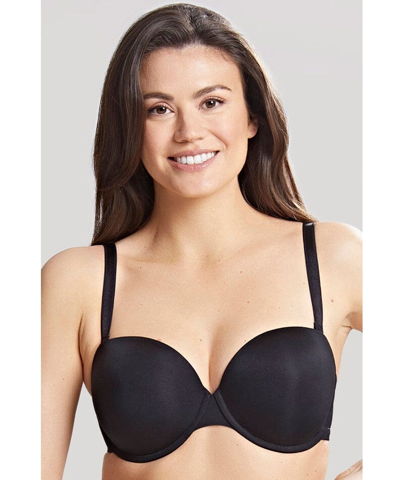 Panache Porcelain Elan Underwired Strapless Bra - Black Bras 
