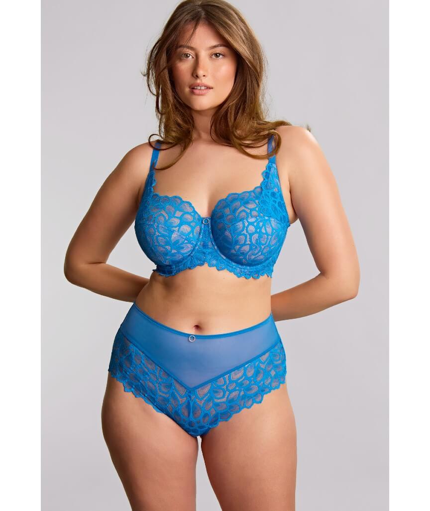 Panache Allure Deep Brief - Azure Blue