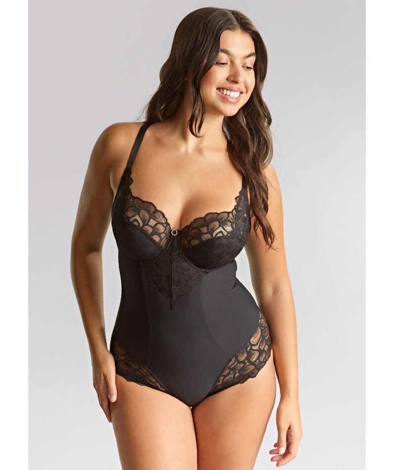 Panache Allure Underwired Full Cup Bodysuit - Black Bodysuits & Basques 