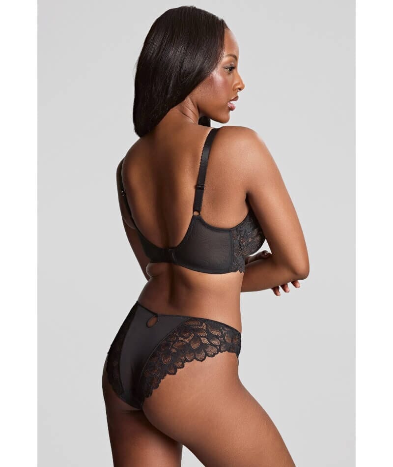 Panache Allure Underwired Full Cup Bra - Black/Latte Bras 