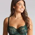 Panache Allure Underwired Full Cup Bra - Forest Green