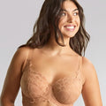 Panache Allure Underwired Full Cup Bra - Honey