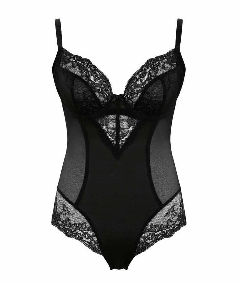 Panache Ana Non Padded Bodysuit - Black Bodysuits & Basques 