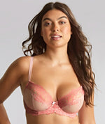 Panache Ana Underwired Plunge Bra - Pink Bras 