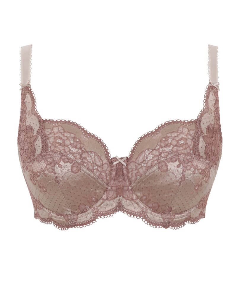 Buy A-GG Boudoir Collection Champagne Gold Lace Underwired Bra 34C | Bras |  Tu