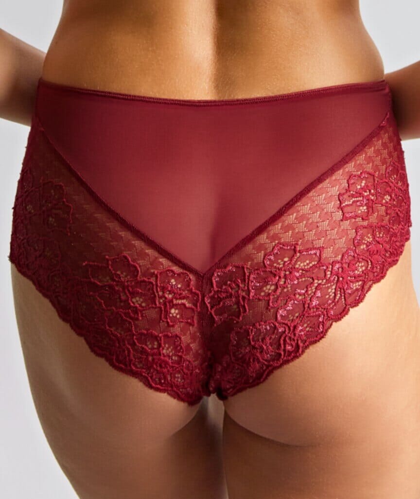 Panache Envy Deep Brief - Sparkling Cherry Knickers 